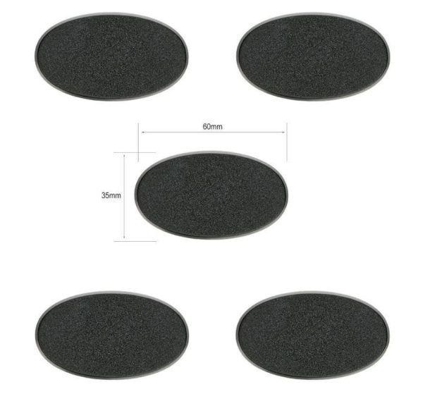 Citadel 60x35mm Oval Bases Supply