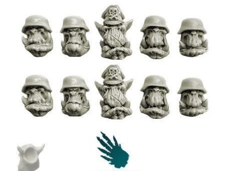 Orcs Blitzkrieg Heads Sale