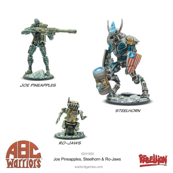 ABC Warriors: Joe Pineapples, Steelhorn & Ro-Jaws For Discount