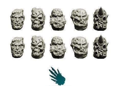 Chaos Space Knights Heads Cheap