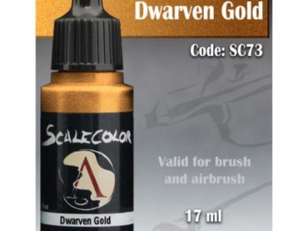 Scale 75 Scalecolor Metal n  Alchemy Dwarven Gold 17ml Hot on Sale