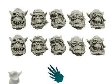 Orcs Storm Flying Squadron Heads (ver. 1) Discount