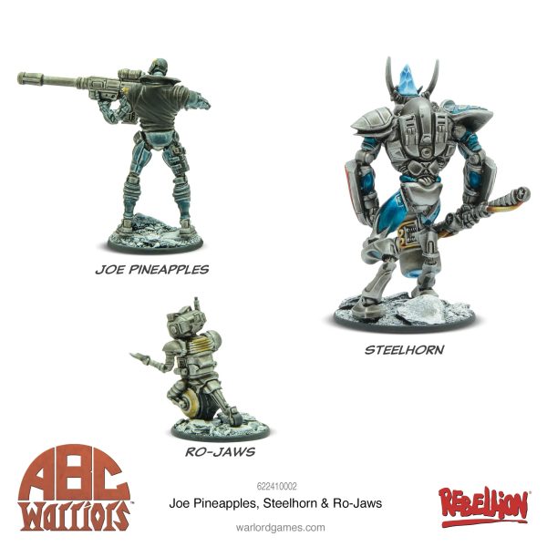 ABC Warriors: Joe Pineapples, Steelhorn & Ro-Jaws For Discount