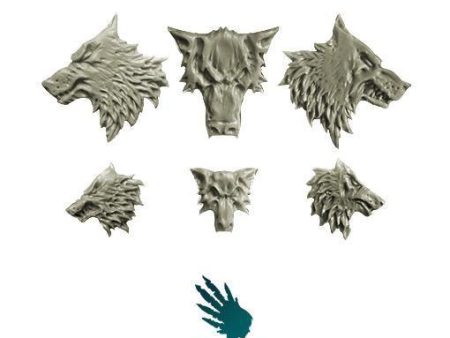 Wolves Heads Icons Sale