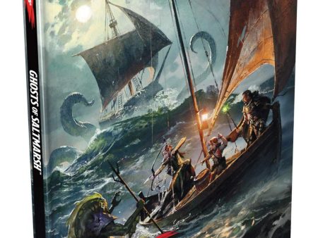 D&D Dungeons & Dragons Ghosts of Saltmarsh Hardcover Online now