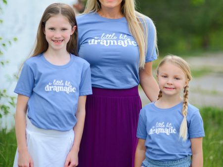 A Little Bit Dramatic ~ Adults & Littles {Lavender Blue} For Discount