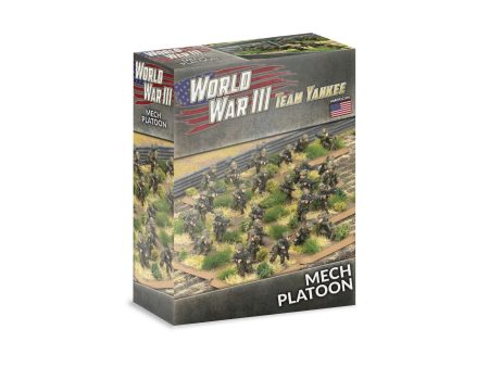 American Mech Platoon (x30 figs plastic) - Team Yankee For Discount