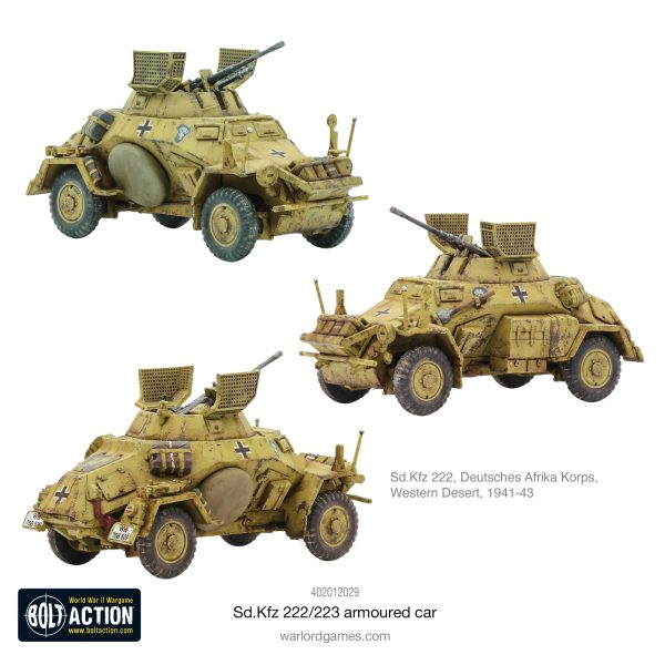 Sd.Kfz 222 223 armoured car on Sale