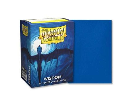 Dragon Shield Matte Dual Sleeves Standard - Wisdom (100) Fashion