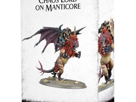 Slaves to Darkness: Chaos Sorcerer Lord on Manticore Discount