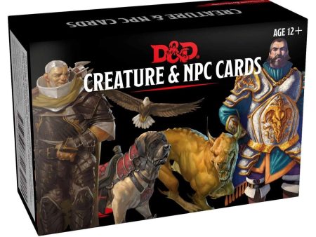 D&D Creature & NPC Cards Discount