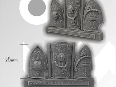 Big Templar Shields (3) Online now