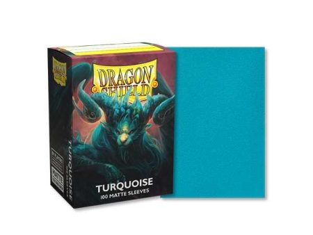 Dragon Shield Sleeves Turquoise (100) 66x91mm Supply