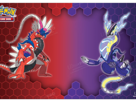 Pokemon Koraidon & Miraidon Playmat Online Hot Sale