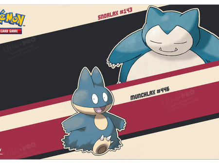 Pokemon Snorlax & Munchlax Playmat Online Hot Sale