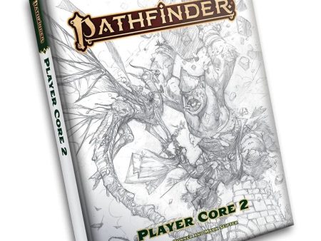 Pathfinder 2nd Edition Player Core 2 Sketch Cover Edition For Sale