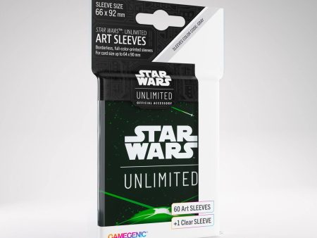 Gamegenic Star Wars Unlimited Art Sleeves - Space Green Hot on Sale