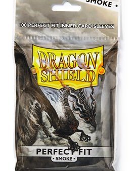 Dragon Shield Sleeves Perfect Fit Smoke (100) 66x91mm Supply