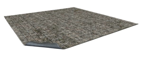 Flagstone Floor Gaming Mat 2x2 Discount