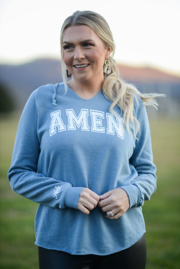 AMEN {lightweight fleece} For Cheap