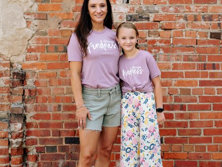 Choose Kindness Adults & Littles {Heather Orchid} For Sale