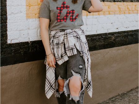 TN Buffalo Check {Tee} For Cheap