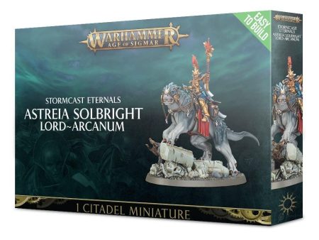 Stormcast Eternals:  Easy to Build Astreia Solbright Lord-Arcanum on Sale