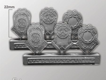 Dwarven Veterans Shields set2 (6) Online Sale