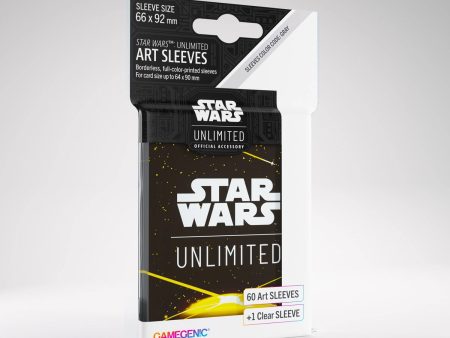 Gamegenic Star Wars Unlimited Art Sleeves - Space Yellow Cheap