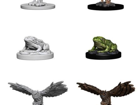 WizKids Deep Cuts Unpainted Miniatures Familiars For Cheap