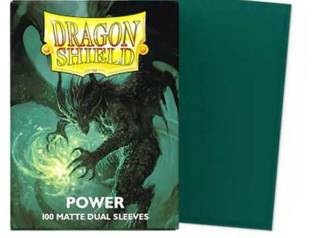 Dragon Shield Matte Dual Sleeves Standard - Power (100) Online Hot Sale