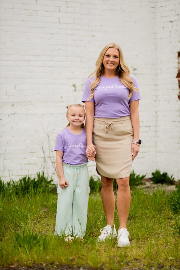 Be A Good Human {Purple} ~ Adults & Littles Online now