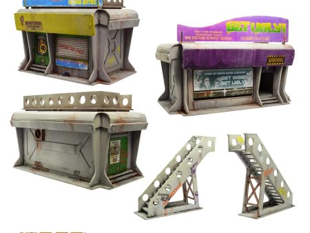 Mega-City Hab Zone Scenery Set Online