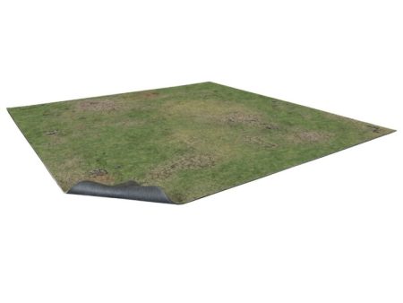 Grassy Fields Gaming Mat 3x3 - Grid Discount