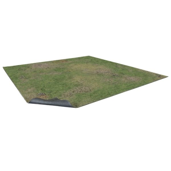 Grassy Fields Gaming Mat 3x3 - Grid Discount