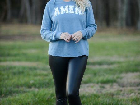 AMEN {lightweight fleece} For Cheap