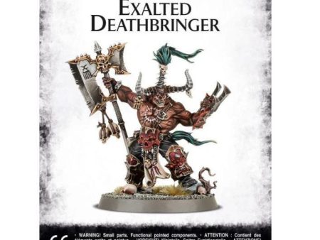 Blades of Khorne: Exalted Deathbringer with Ruinous Axe Online Sale