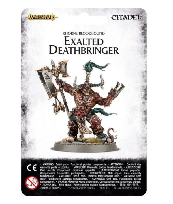 Blades of Khorne: Exalted Deathbringer with Ruinous Axe Online Sale