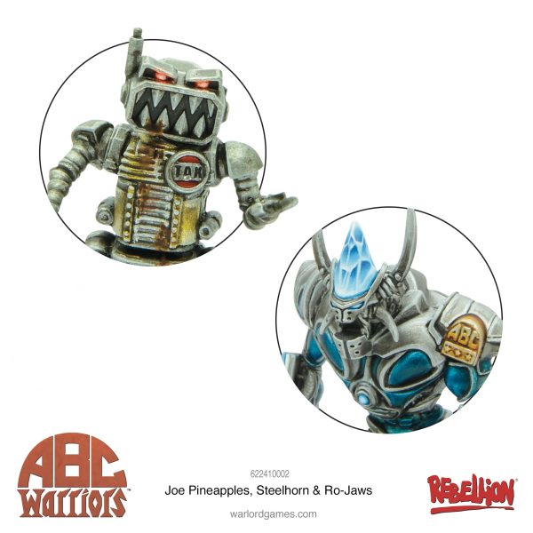 ABC Warriors: Joe Pineapples, Steelhorn & Ro-Jaws For Discount