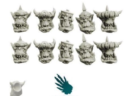 Orcs Armoured Heads Online