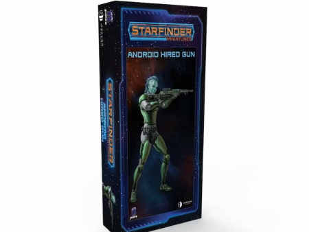 Android Hired Gun - Starfinder Miniatures Online now