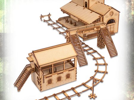 25mm City Train Station on Sale