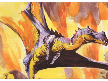 MTG: The Lost Caverns of Ixalan Playmat - Bonehoard Dracosaur For Discount