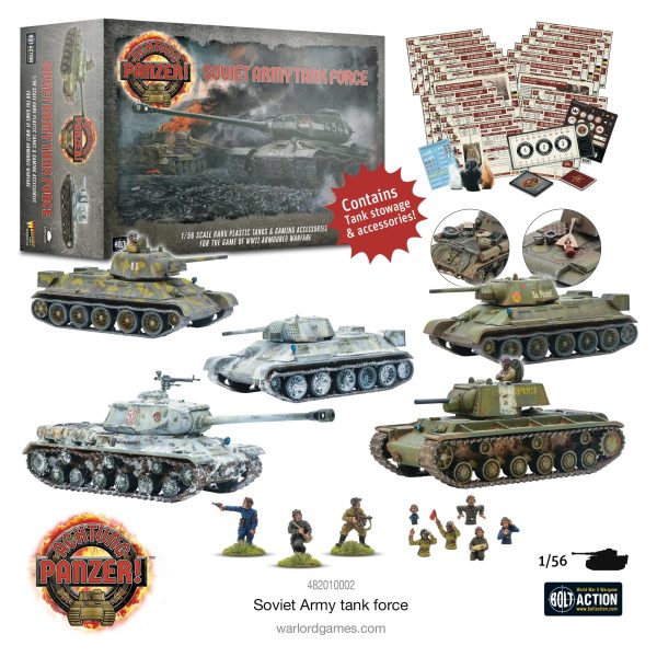 Achtung Panzer! Soviet Army tank force Online Sale