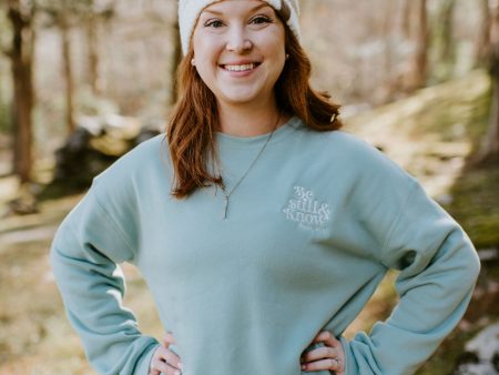 Be Still & Know {Embroidered Crewneck Fleece} Discount