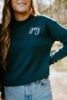 Choose Joy {Embroidered Crewneck Fleece} Online Hot Sale