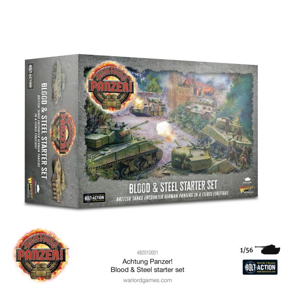 Achtung Panzer! Blood & Steel starter set For Sale