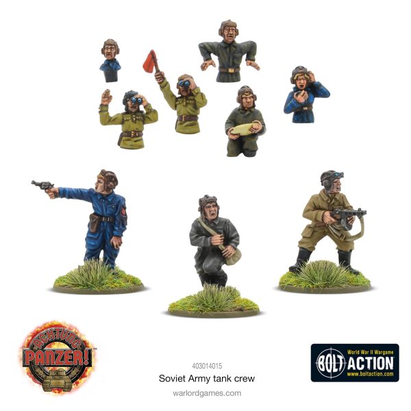 Achtung Panzer! Soviet Army tank crew Discount