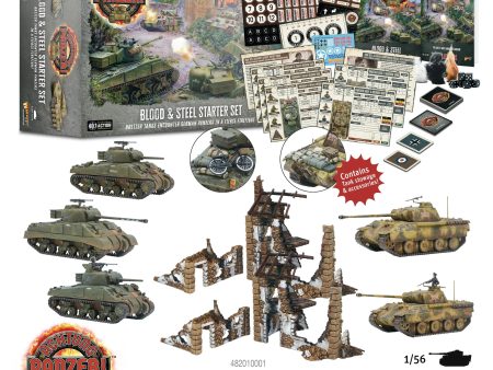 Achtung Panzer! Blood & Steel starter set For Sale